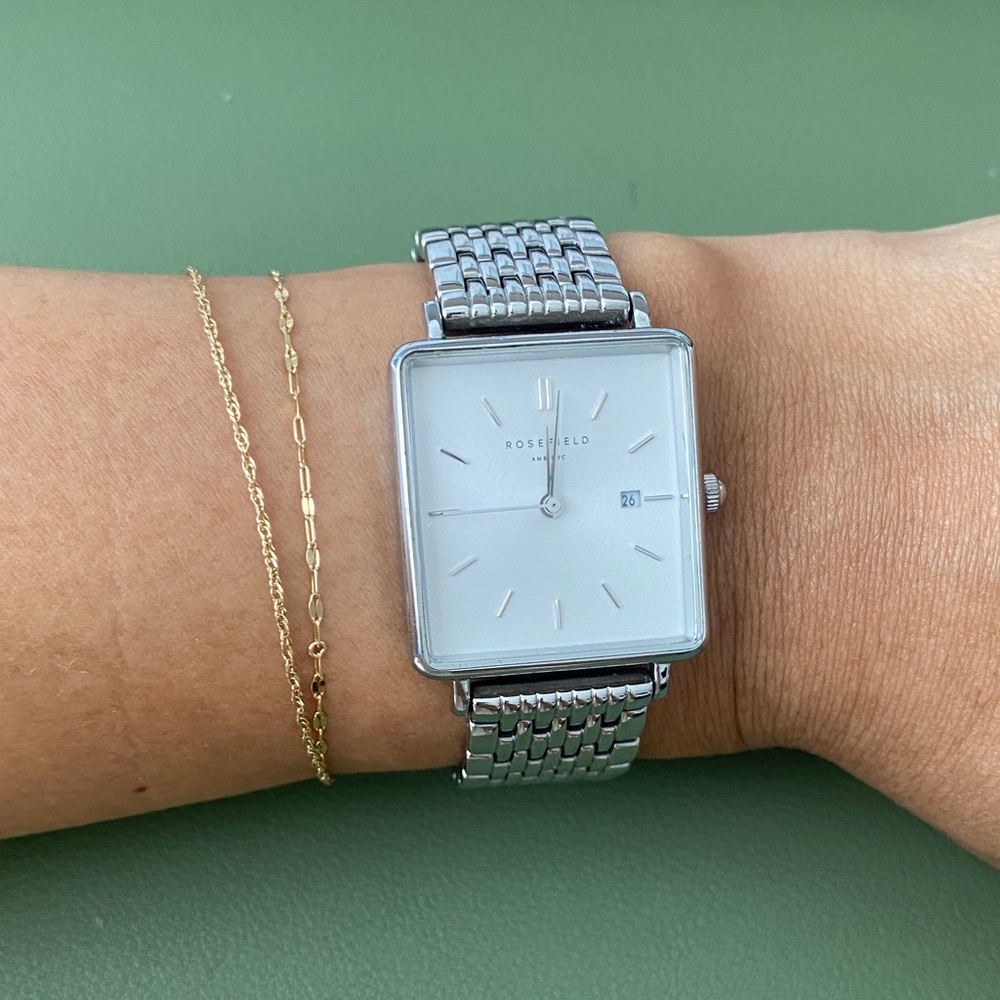 Silver Women's Watch Rosefield AMS | NYC